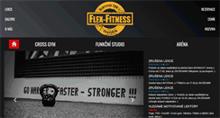 Desktop Screenshot of flex-fitness.cz